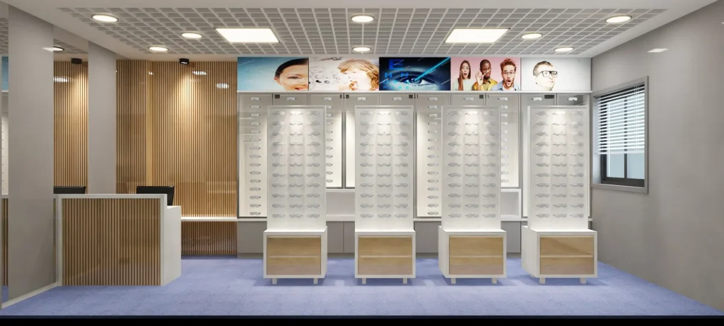 Opthalm Hospital Interiors near pune