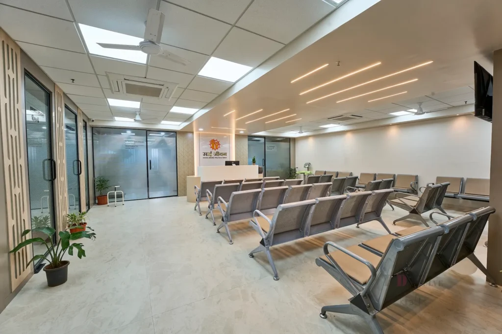 SAI Jeevan Hospital interior design in pune